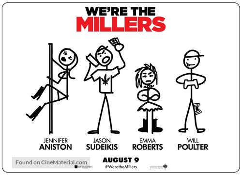 We&#039;re the Millers - Movie Poster