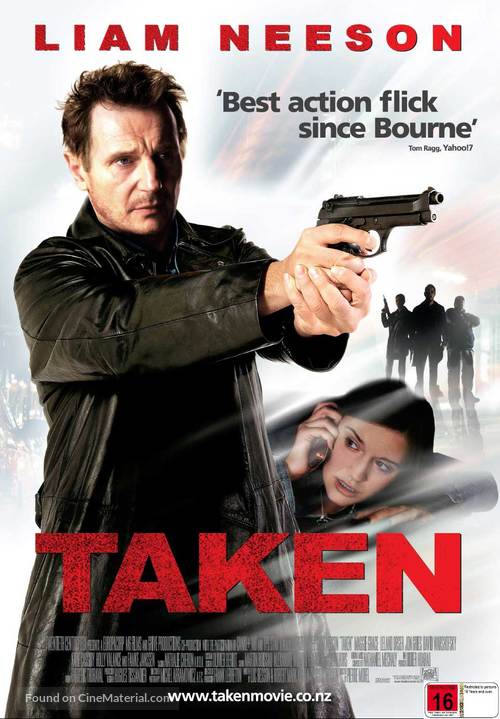 Taken - New Zealand Movie Poster