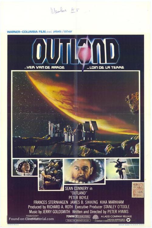 Outland - Belgian Movie Poster