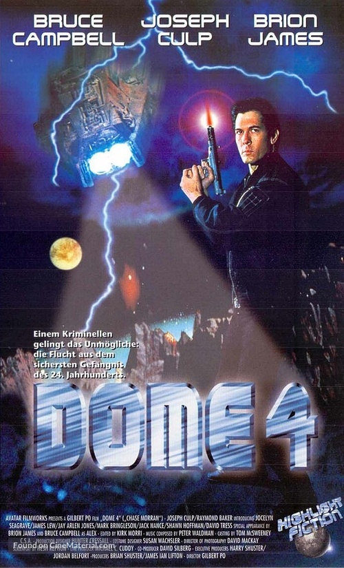 Assault on Dome 4 - German VHS movie cover
