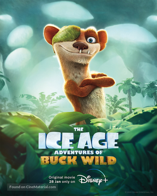 The Ice Age Adventures of Buck Wild - Singaporean Movie Poster