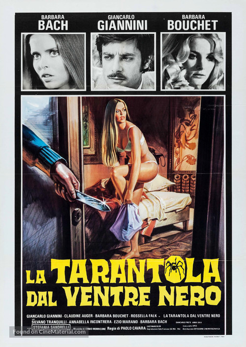Tarantola dal ventre nero, La - Italian Movie Poster