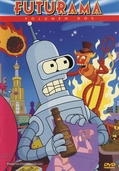 &quot;Futurama&quot; - Argentinian DVD movie cover