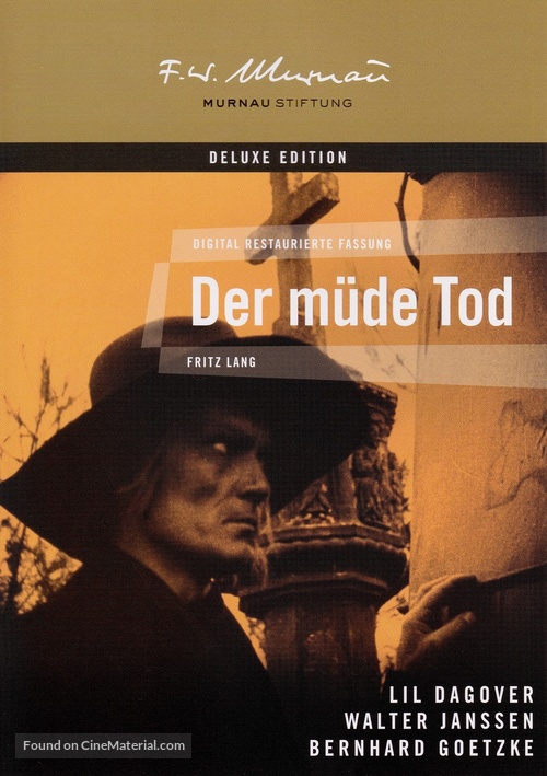 Der m&uuml;de Tod - German DVD movie cover