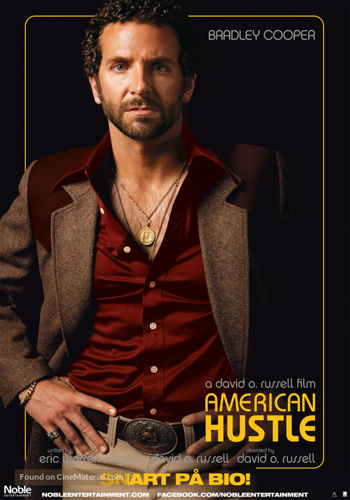 American Hustle - Swedish Movie Poster