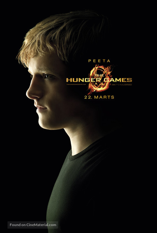 The Hunger Games - Danish Movie Poster