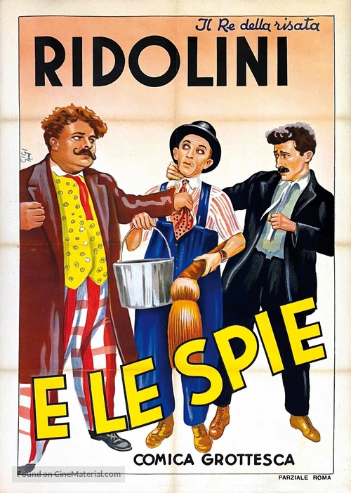 Pluck and Plotters - Italian Movie Poster