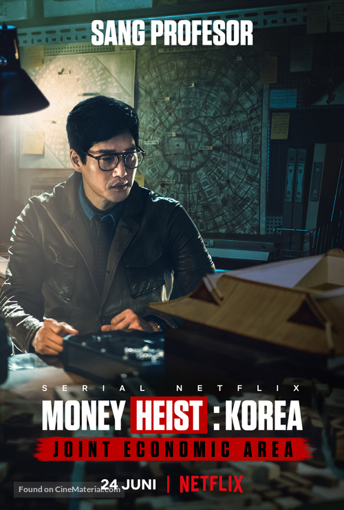 &quot;Money Heist: Korea - Joint Economic Area&quot; - Indonesian Movie Poster