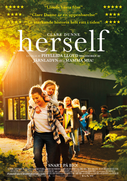 Herself - Swedish Movie Poster