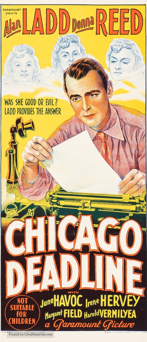 Chicago Deadline - Australian Movie Poster