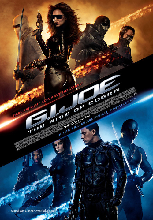 G.I. Joe: The Rise of Cobra - Indonesian Movie Poster