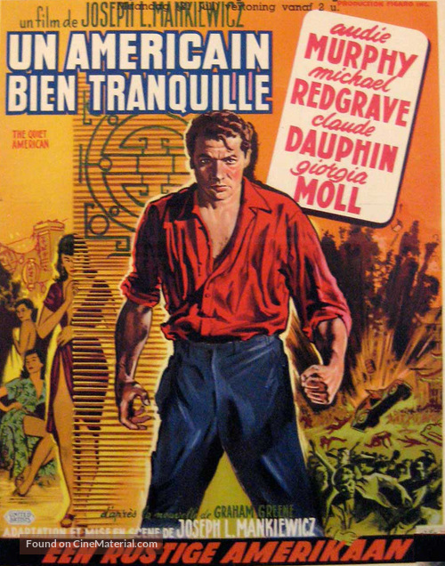 The Quiet American - Belgian Movie Poster