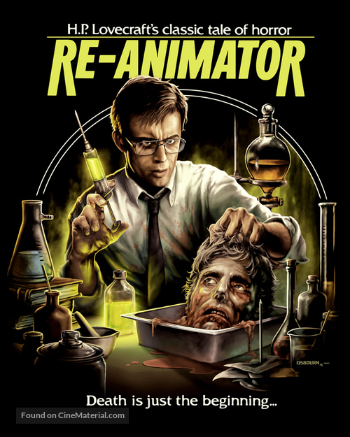 Re-Animator - Blu-Ray movie cover