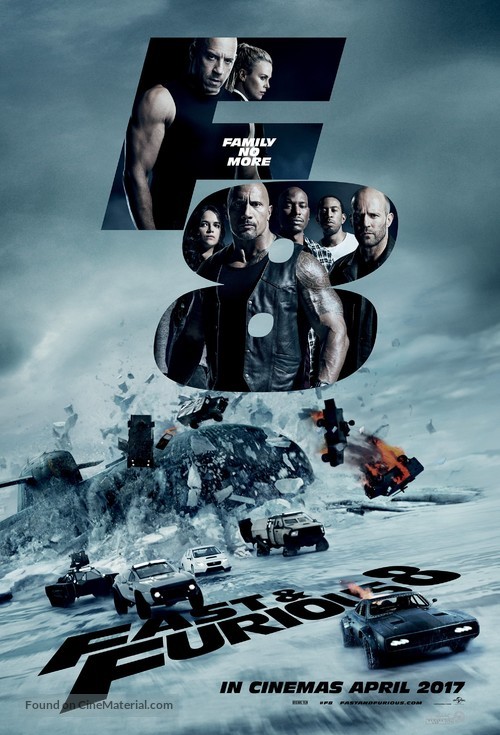 The Fate of the Furious - Indonesian Movie Poster