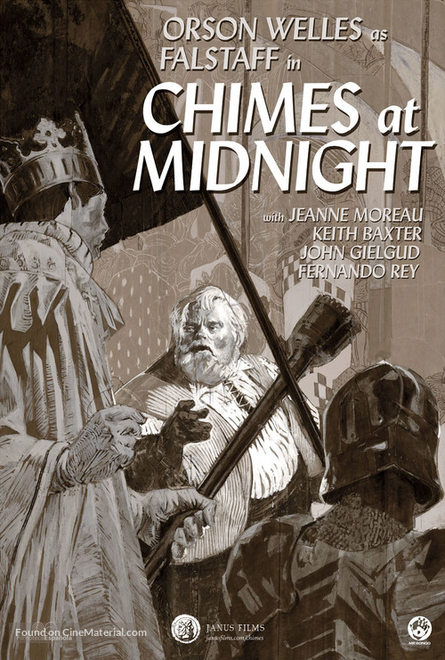 Chimes at Midnight - Re-release movie poster