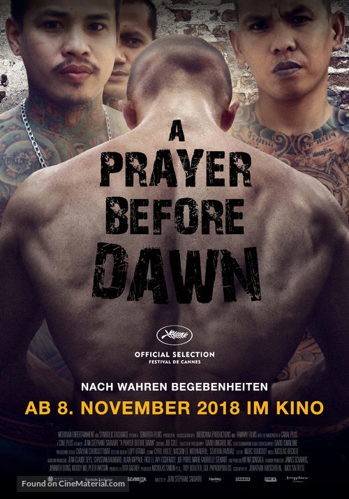 A Prayer Before Dawn - German Movie Poster