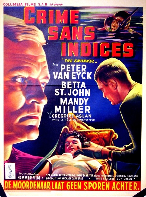 The Snorkel - Belgian Movie Poster