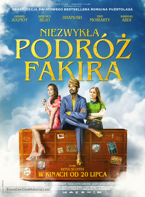 The Extraordinary Journey of the Fakir - Polish Movie Poster