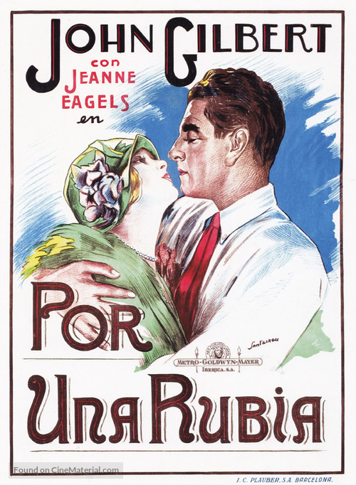 Man, Woman and Sin - Spanish Movie Poster