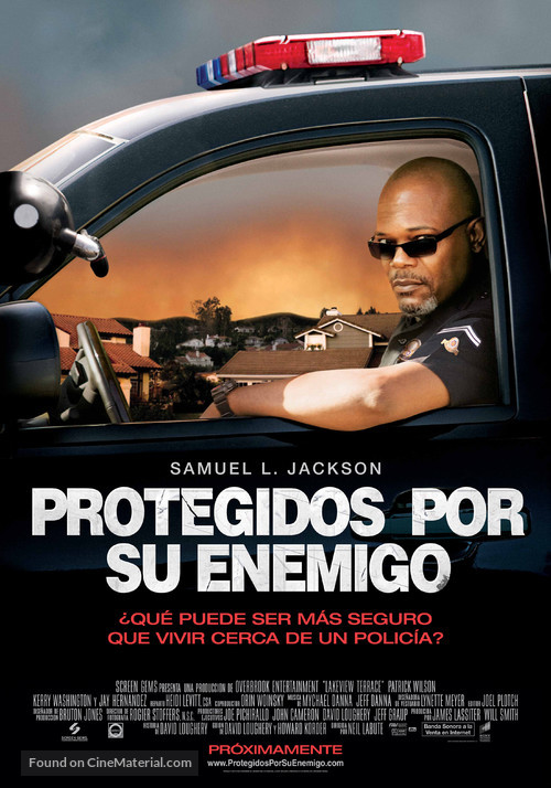 Lakeview Terrace - Spanish Movie Poster