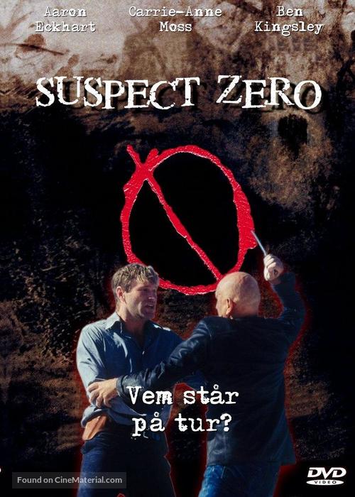 Suspect Zero - Swedish Movie Cover