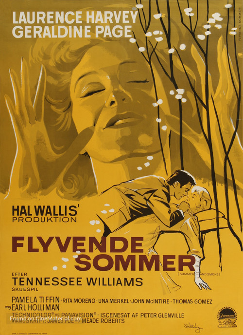 Summer and Smoke - Danish Movie Poster