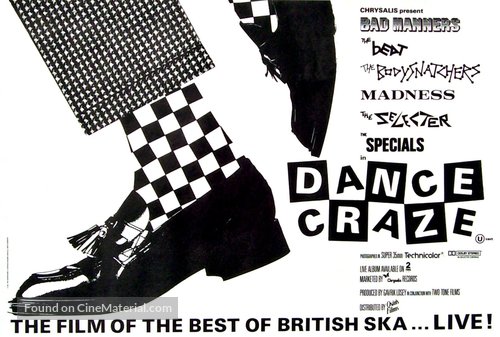 Dance Craze - British Movie Poster