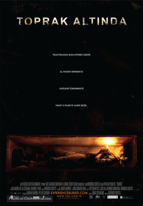 Buried - Turkish Movie Poster