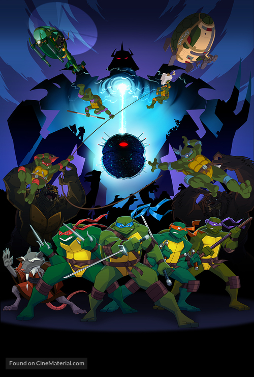 Teenage Mutant Ninja Turtles: Turtles Forever - Key art