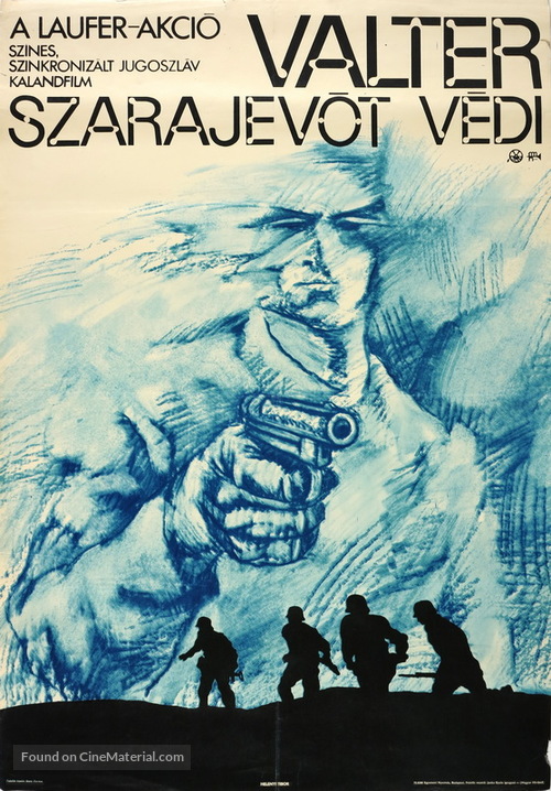 Valter brani Sarajevo - Hungarian Movie Poster