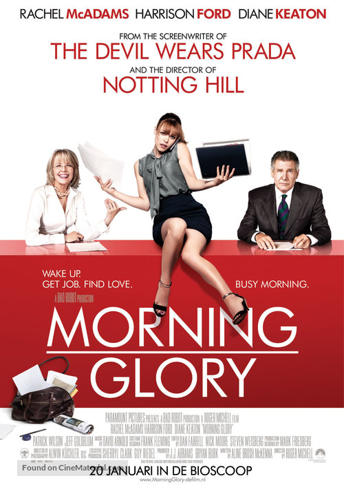 Morning Glory - Dutch Movie Poster