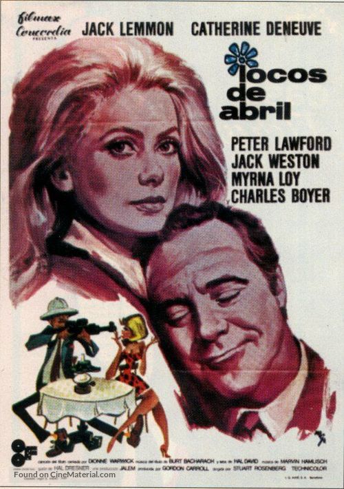 The April Fools 1969 Spanish Movie Poster