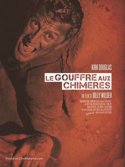 Ace in the Hole - French Re-release movie poster