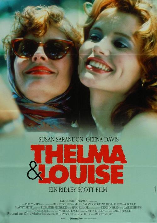 Thelma And Louise - German Movie Poster
