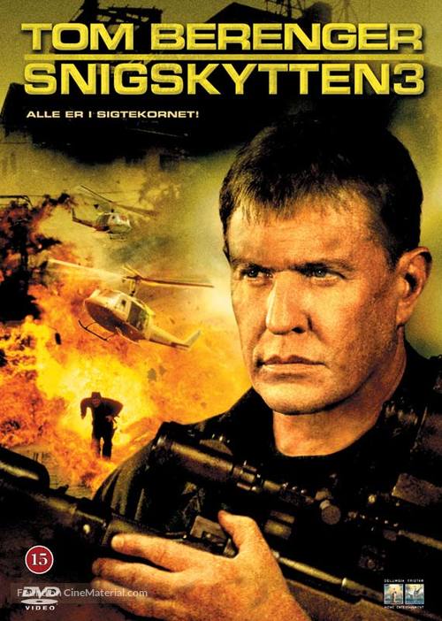 Sniper 3 - Danish DVD movie cover