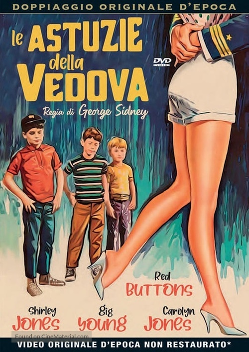 A Ticklish Affair - Italian DVD movie cover