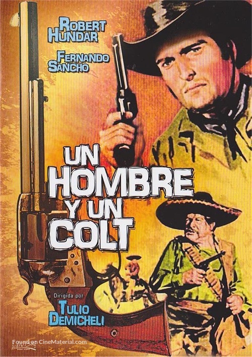 Un hombre y un colt - Spanish DVD movie cover