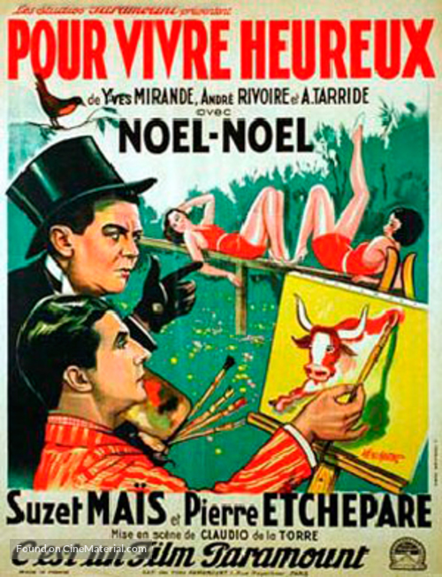 Pour vivre heureux - French Movie Poster