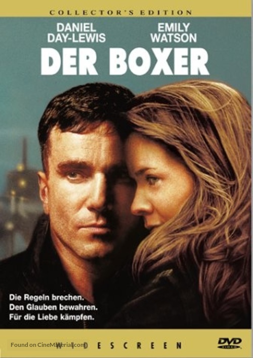 The Boxer - German DVD movie cover