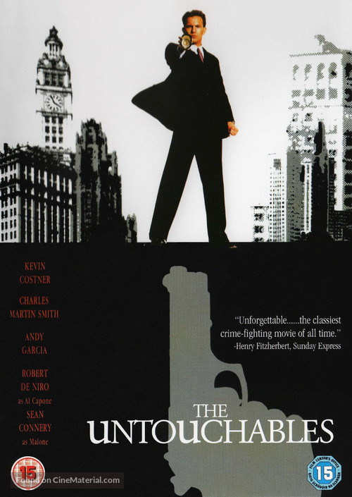 The Untouchables - British Movie Cover
