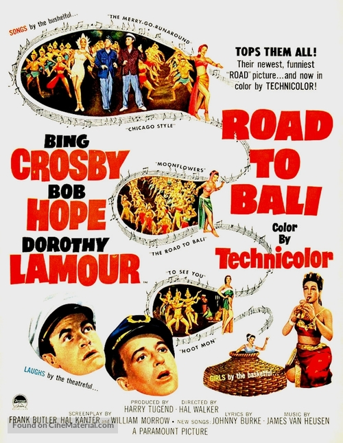 Road to Bali - Movie Poster