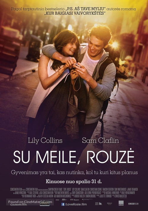 Love, Rosie - Lithuanian Movie Poster