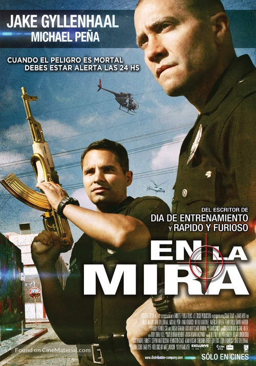 End of Watch - Argentinian Movie Poster