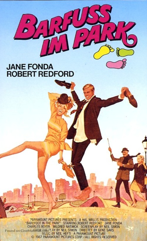 Barefoot in the Park - German Movie Poster