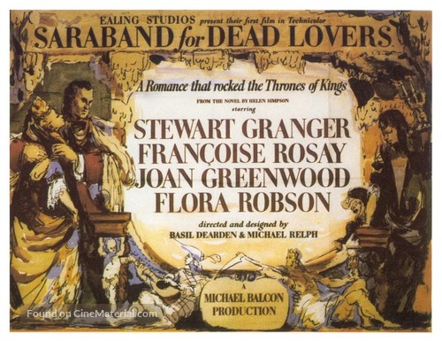 Saraband for Dead Lovers - British Movie Poster