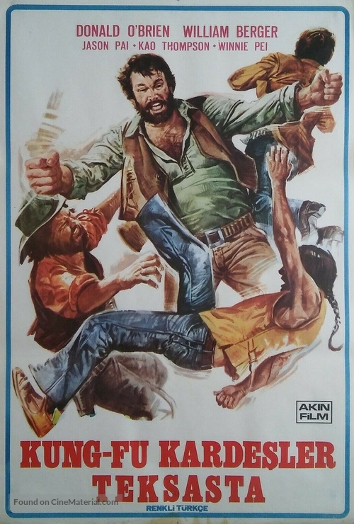 ...Altrimenti vi ammucchiamo - Turkish Movie Poster