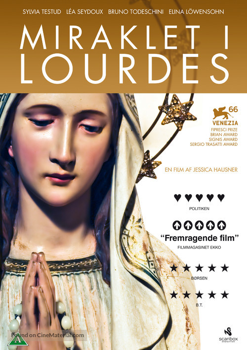 Lourdes - Danish DVD movie cover