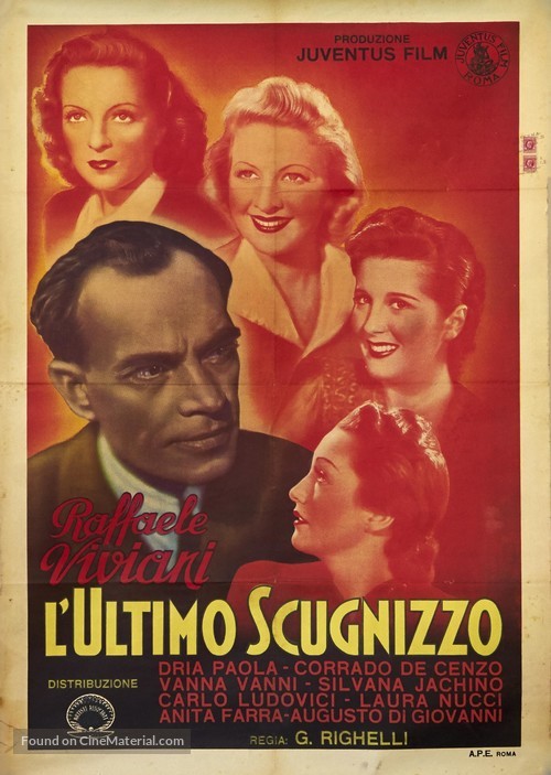 L&#039;ultimo scugnizzo - Italian Movie Poster