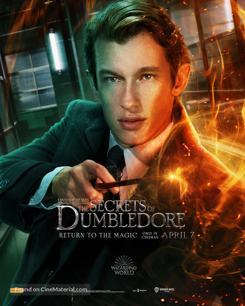 Fantastic Beasts: The Secrets of Dumbledore - Australian Movie Poster