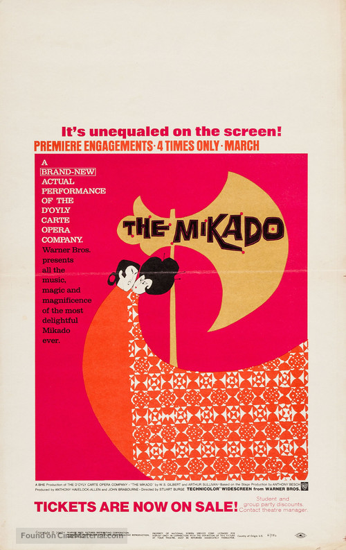 The Mikado - Movie Poster